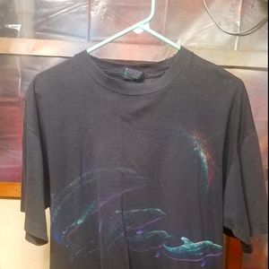 Space Dolphin T Shirt